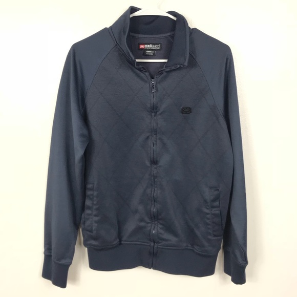NWOT-Ecko Unlimited Navy Blue zip up sweater🔥 - Picture 1 of 6